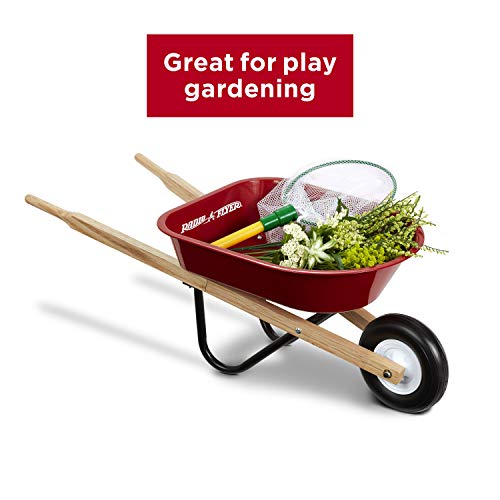 Radio Flyer Classic Red Toy Wheelbarrow for Kids