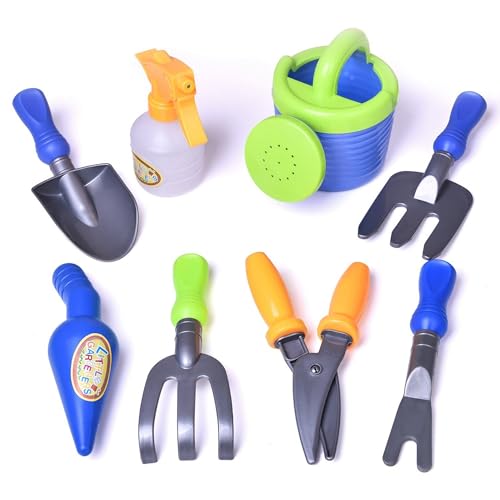 Garden Wagon & Toys Set for Toddlers & Kids with Outdoor Accessories