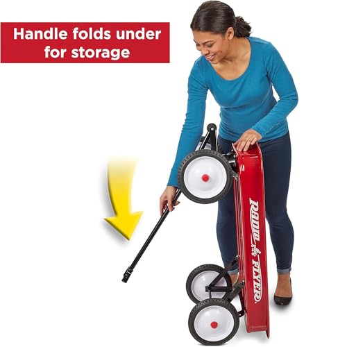 Red Classic Kids Wagon with 10-Inch Steel Wheels