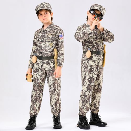 Kids Army Soldier Halloween Costume Set by FunTime